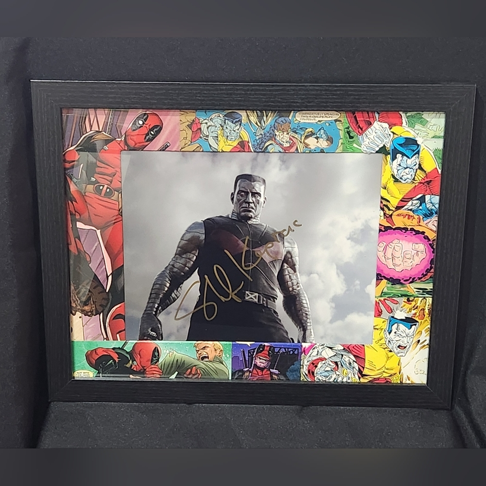 Stefan Kapicic - Colossus Custom Matted & Framed Signed/Autographed Photo